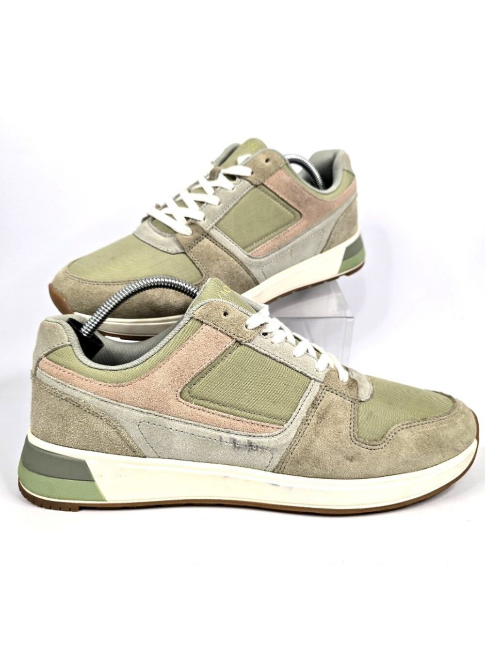 Vionic Shayla Arch Support Orthaheel Green Sneakers Shoes Women's Size 11